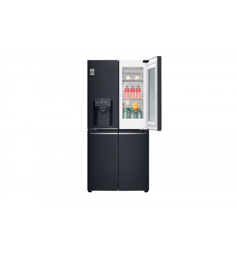 LG InstaView GMX844MCKV frigo américain Autoportante 423 L F Noir