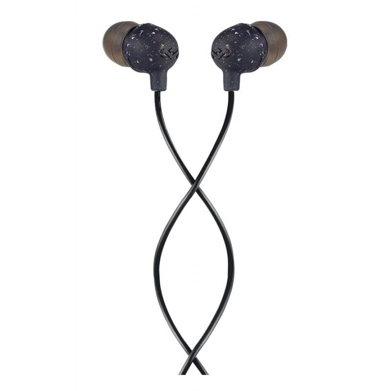 The House Of Marley Little Bird Mic Headset Wired In-ear Calls Music Black