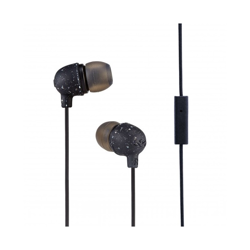 The House Of Marley Little Bird Mic Auricolare Cablato In-ear Musica e Chiamate Nero