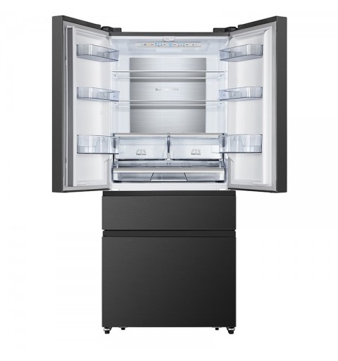 Hisense RF540N4SBF2 frigo américain Autoportante 533 L E Noir