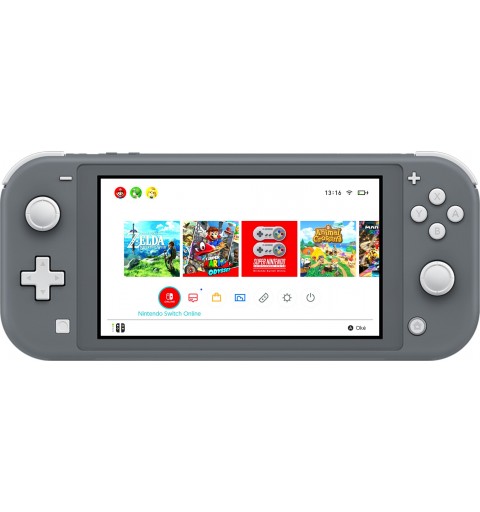 Nintendo Switch Lite portable game console 14 cm (5.5") 32 GB Touchscreen Wi-Fi Grey