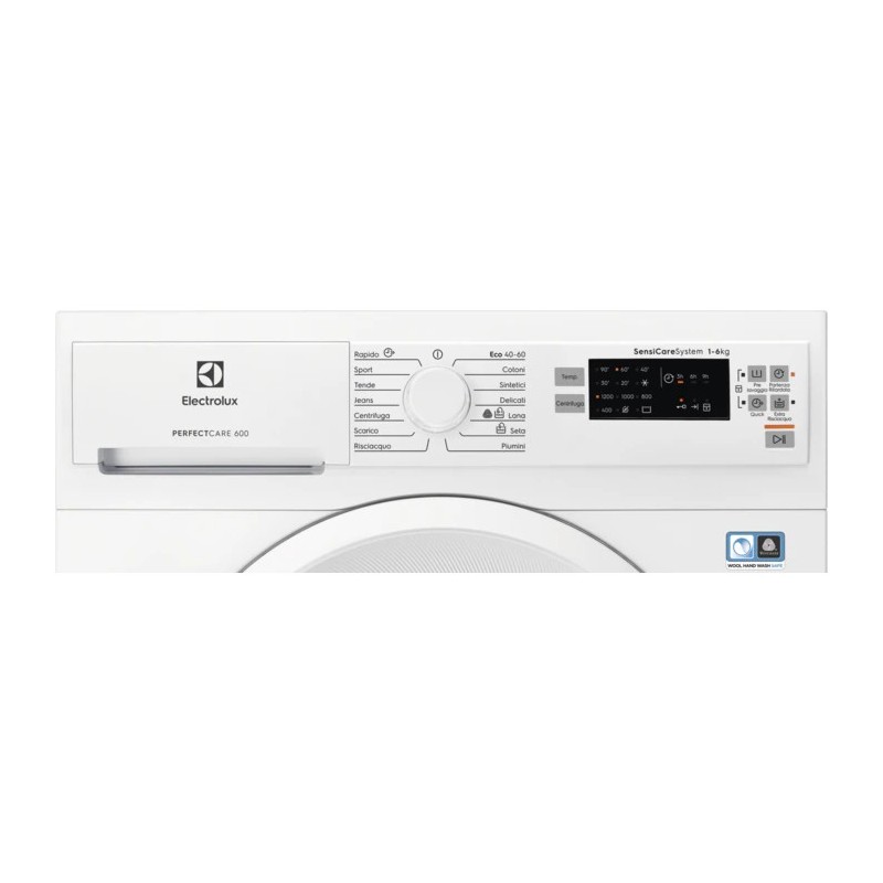 Electrolux EW6S526I machine à laver Charge avant 6 kg 1151 tr min D Blanc