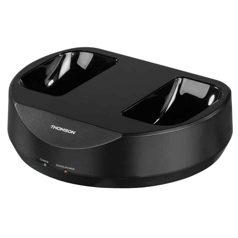 Thomson WHP3001BK Inalámbrico Auriculares Diadema Música Negro