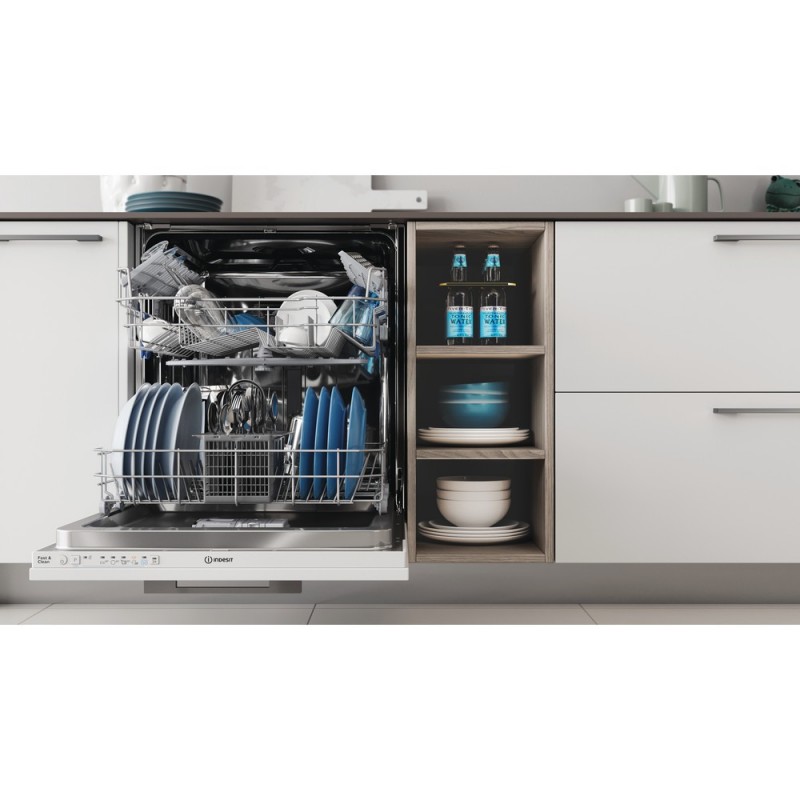 Indesit DIE 2B19 A Entièrement intégré 14 couverts F