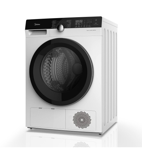 Midea MDK8A3 secadora Independiente Carga frontal 8 kg A Negro, Blanco