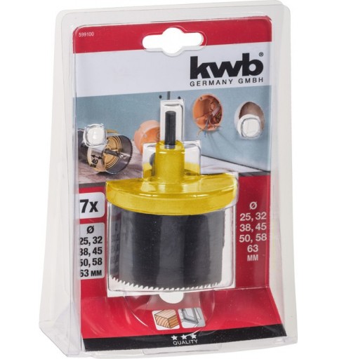 kwb 599100 drill hole saw