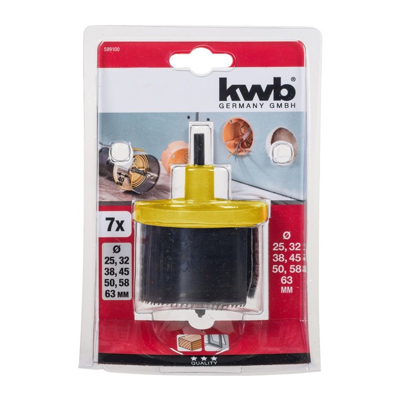 kwb 599100 drill hole saw