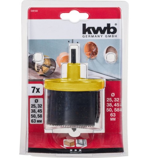 kwb 599100 drill hole saw