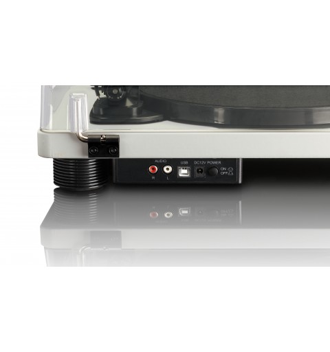 Lenco LS-50 Belt-drive audio turntable Grey