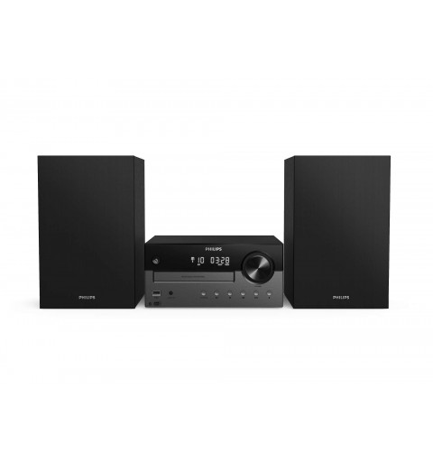 Philips TAM4505 12 ensemble audio pour la maison Système micro audio domestique 60 W Noir, Gris