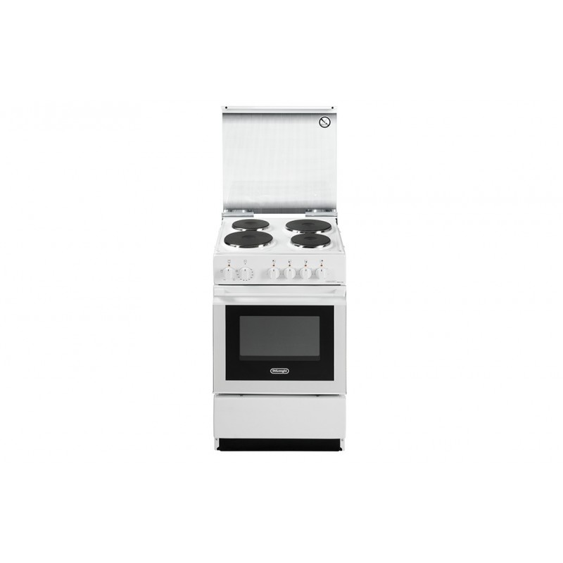 De’Longhi SEW 554 P N ED cocina Cocina independiente Hornillo eléctrico Placa eléctrica Blanco A