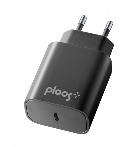 PLOOS - USB-C ADAPTER 20W - Universal Caricabatterie da rete 20W Nero