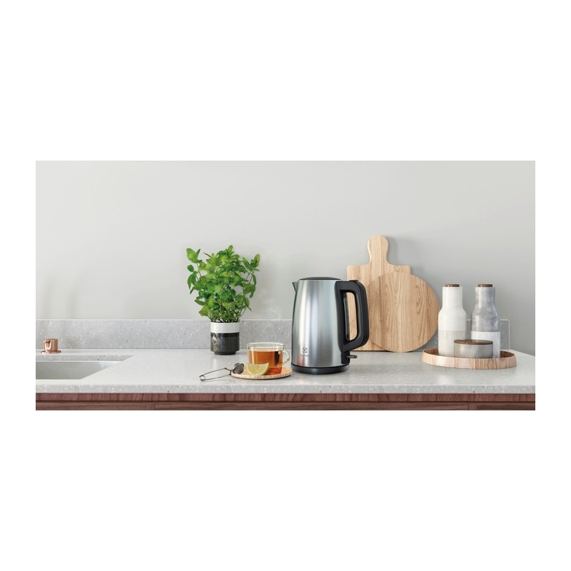 Electrolux E3K1-3ST electric kettle 1.7 L 1850 W Stainless steel