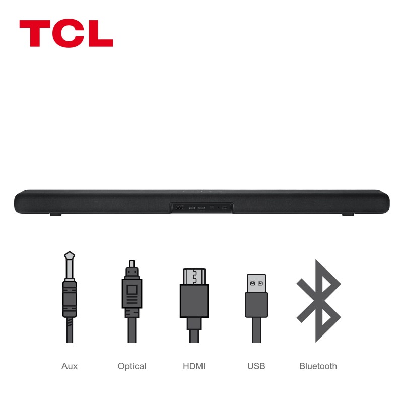 TCL TS8 Series TS8111 Soundbar-Lautsprecher Schwarz 2.1 Kanäle 260 W