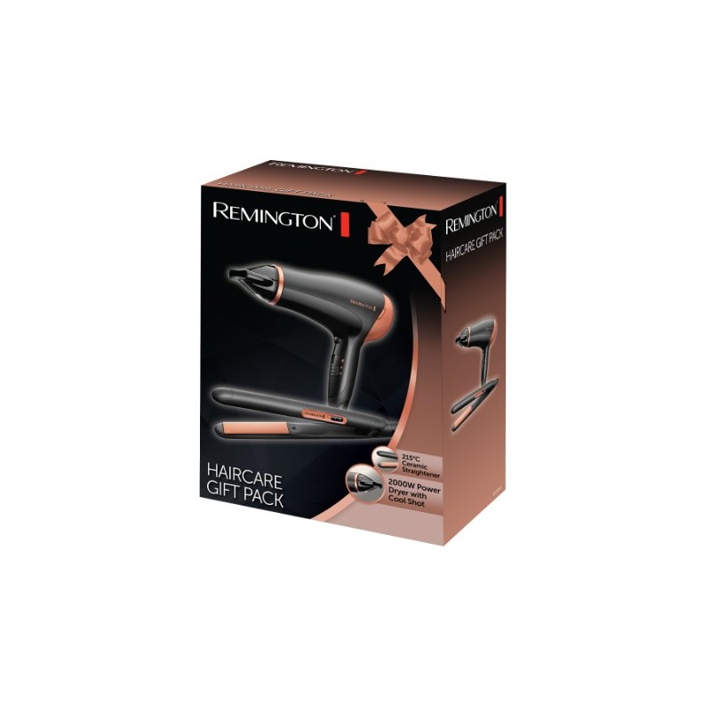 Remington Haircare Gift Pack 2000 W Beige, Nero
