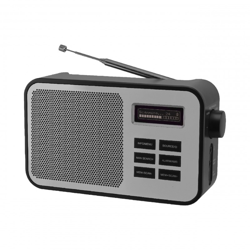 Xtreme 33191 radio Portable Analog Black