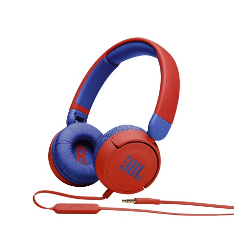 JBL JR310 Cuffie Cablato A Padiglione MUSICA Rosso