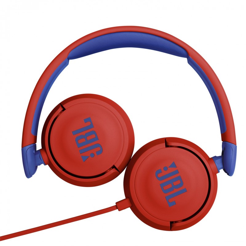 JBL JR310 Kopfhörer Verkabelt Kopfband Musik Rot
