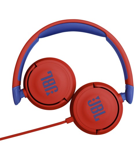 JBL JR310 Cuffie Cablato A Padiglione MUSICA Rosso