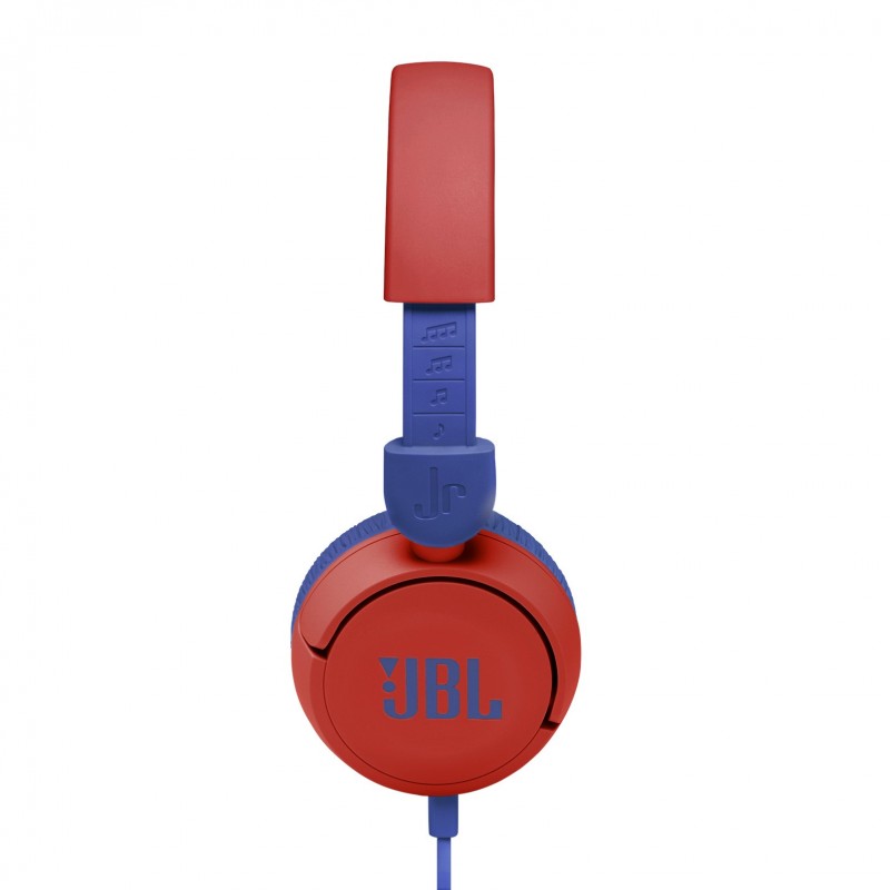 JBL JR310 Cuffie Cablato A Padiglione MUSICA Rosso