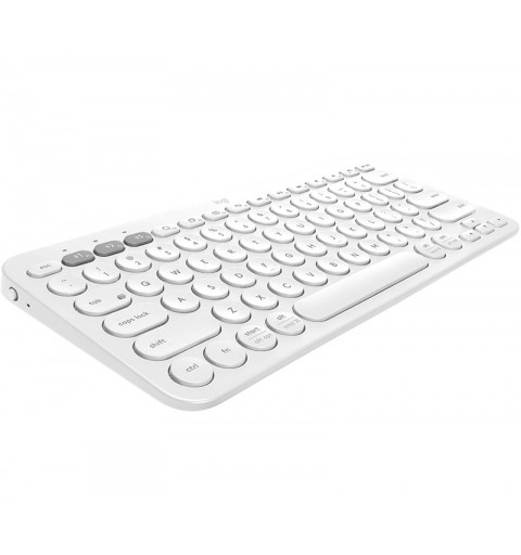 Logitech K380 Multi-Device Bluetooth® Keyboard Tastatur QWERTY Italienisch Weiß