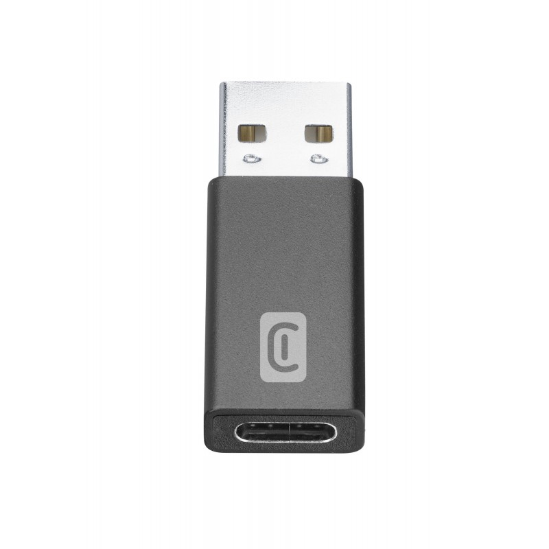 Cellularline USBCADAPTERTOUSB USB A USB C Negro