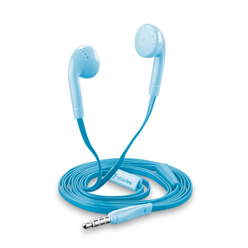 Cellularline BUTTERFLYSMARTB écouteur casque Avec fil Ecouteurs Bleu