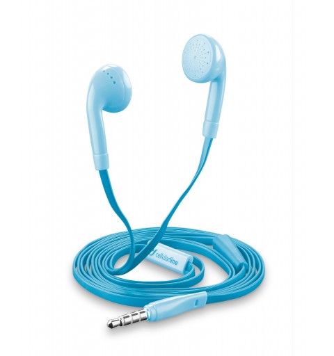 Cellularline BUTTERFLYSMARTB écouteur casque Avec fil Ecouteurs Bleu