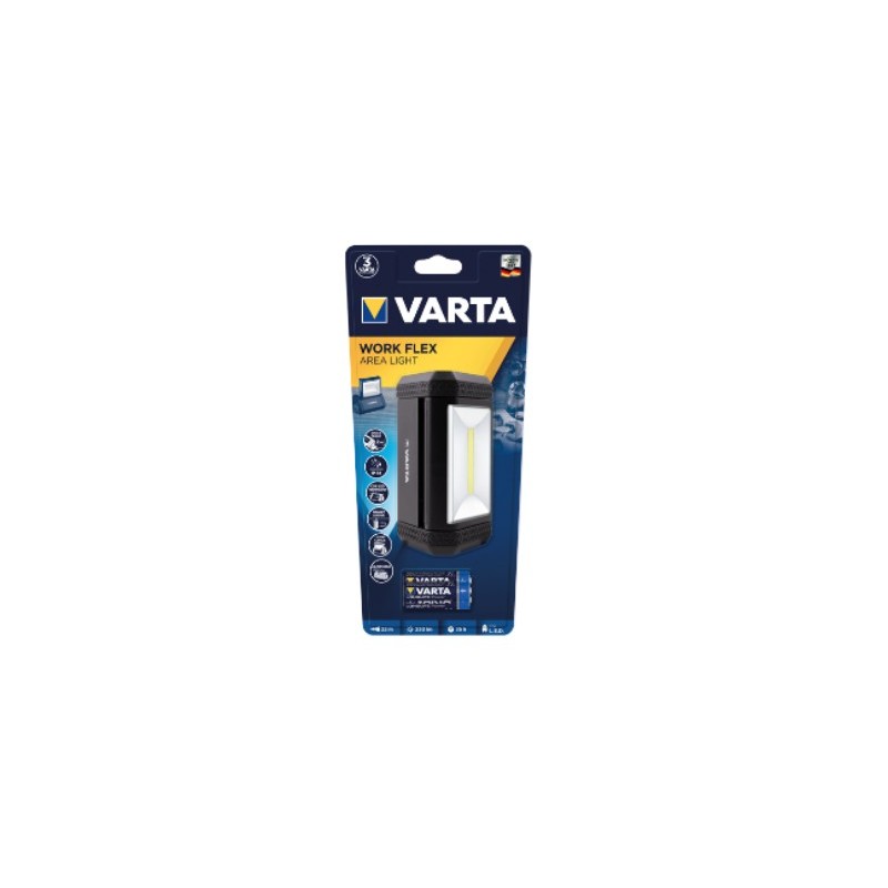 Varta WORK FLEX AREA LIGHT lampada di emergenza 230 lm Nero