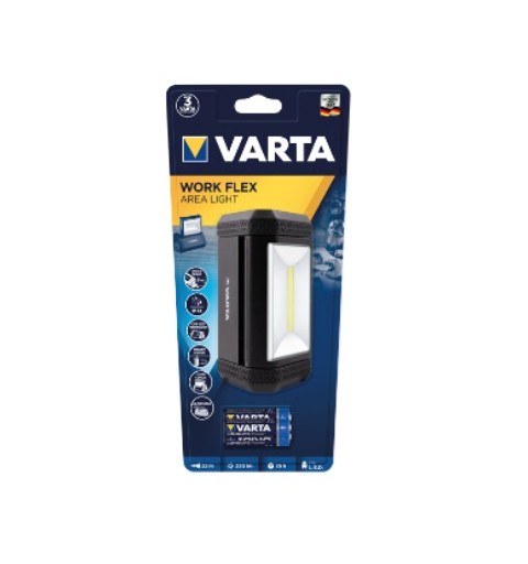 Varta WORK FLEX AREA LIGHT lampada di emergenza 230 lm Nero