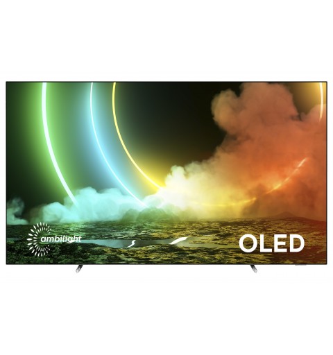 Philips 65OLED706 12 TV 165.1 cm (65") 4K Ultra HD Smart TV Wi-Fi Silver