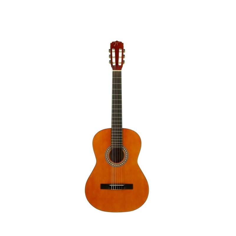 Oqan QGC-25 Chitarra acustica Classico 6 corde Nero, Legno