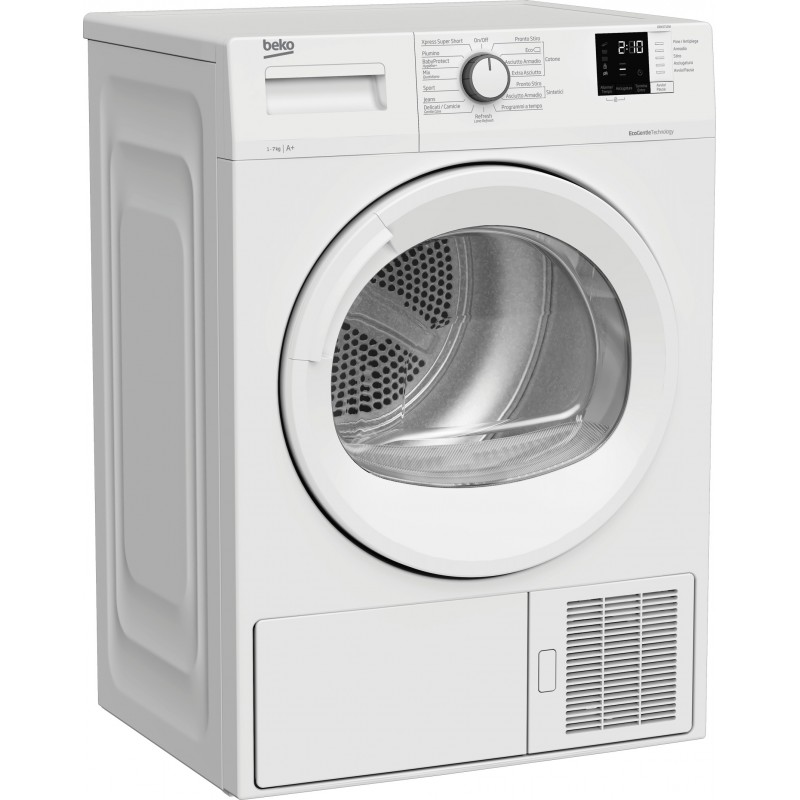 Beko DRXS712W asciugatrice Libera installazione Caricamento frontale 7 kg A+ Bianco