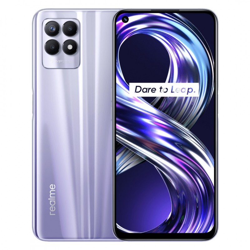 realme 8i 16,7 cm (6.59") SIM doble Android 11 4G USB Tipo C 4 GB 64 GB 5000 mAh Púrpura