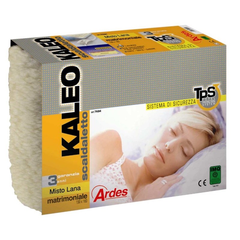 Ardes ARTK84 coperta cuscino elettrico Sottocoperta elettrica 120 W Bianco Lana