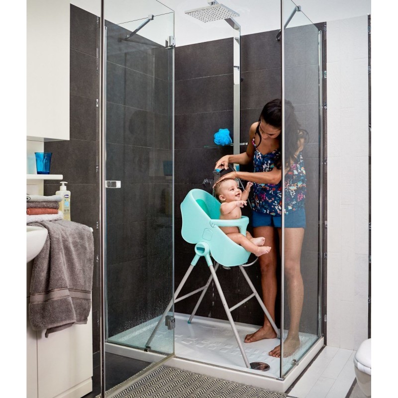 Chicco Bubble Nest seggiolino per bambino per il bagno Ragazzo Ragazza Grigio