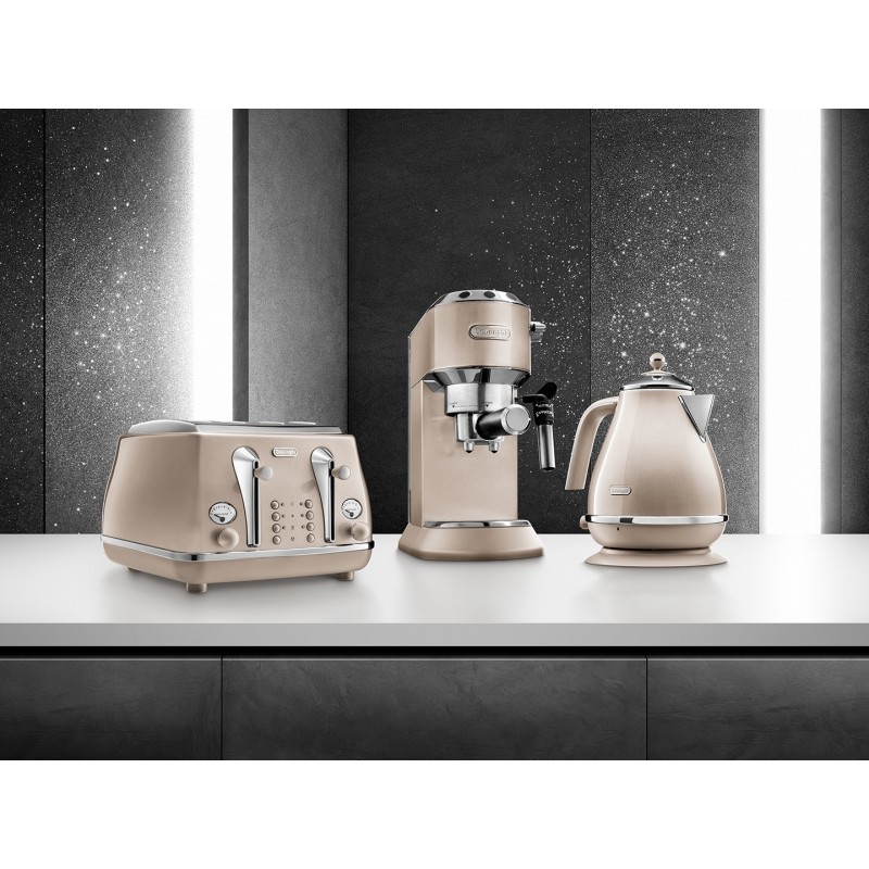 De’Longhi Dedica Metallics Pump Espresso EC785.BG Vollautomatisch Espressomaschine 1,1 l