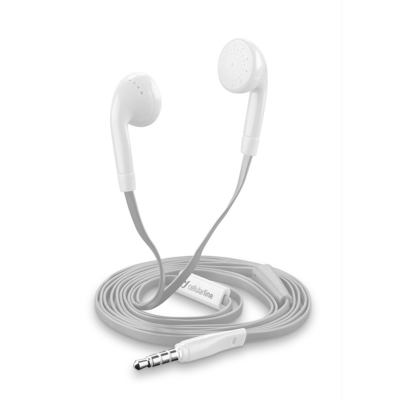 Cellularline BUTTERFLYSMARTW headphones headset Wired In-ear White