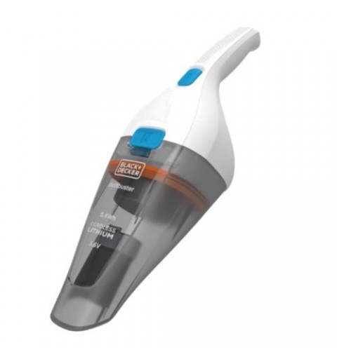 Black & Decker NVC115JLEW aspirapolvere senza filo Grigio, Bianco Senza sacchetto