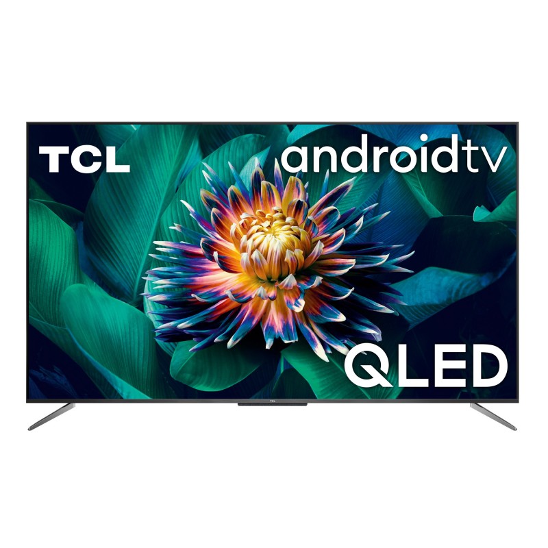 TCL 65C715 65 pollici QLED TV, 4K Ultra HD, Smart TV con sistema Android 9.0 (HDR 10+, Micro dimming, Dolby Vision-Atmos),