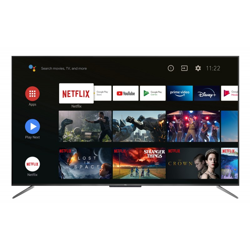 TCL 65C715 TV 165,1 cm (65") 4K Ultra HD Smart TV Wifi Titane