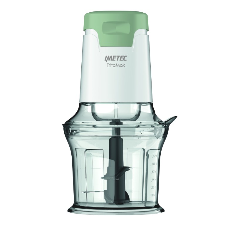 Imetec Tritamax picadora eléctrica de alimentos 0,6 L 500 W Verde, Blanco