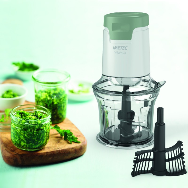 Imetec Tritamax electric food chopper 0.6 L 500 W Green, White