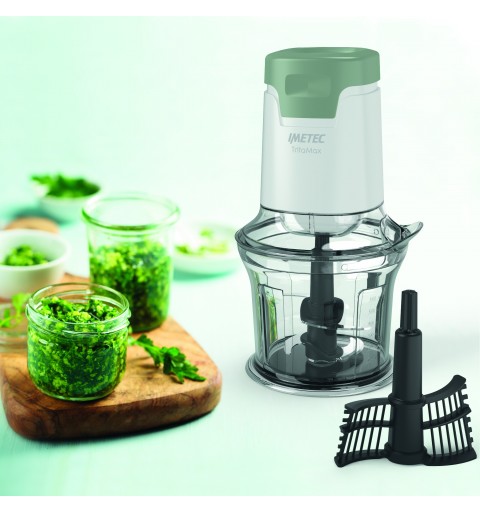 Imetec Tritamax electric food chopper 0.6 L 500 W Green, White