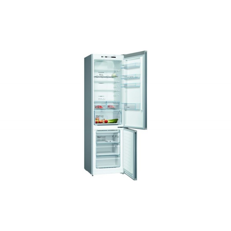 Bosch Serie 4 KGN39VIDA Kühl- und Gefrierkombination Freistehend 368 l D Edelstahl