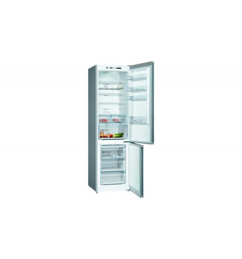 Bosch Serie 4 KGN39VIDA Kühl- und Gefrierkombination Freistehend 368 l D Edelstahl