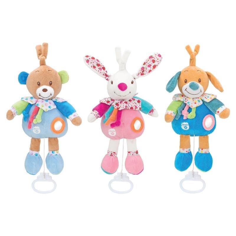 GLOBO Carillon Animal 18Cm Try-Me - 3 Asst