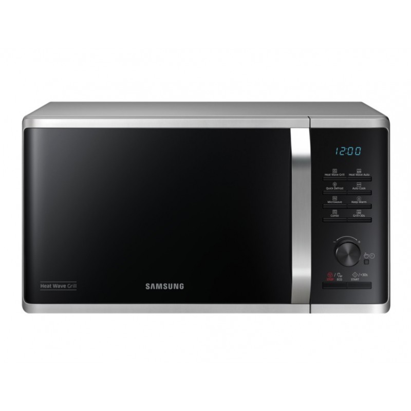 Samsung MG23K3575CS forno a microonde Superficie piana Microonde con grill 23 L 800 W Argento