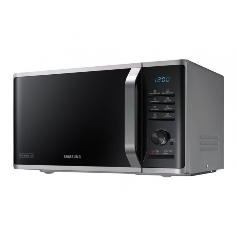 Samsung MG23K3575CS forno a microonde Superficie piana Microonde con grill 23 L 800 W Argento