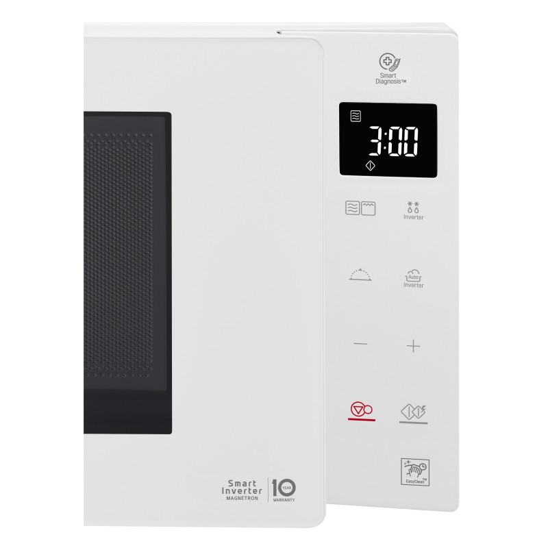 LG MH6535GDH forno a microonde Superficie piana Microonde con grill 25 L 1000 W Bianco